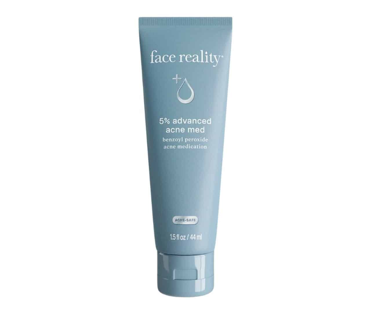 Acne-safe, Face Reality topical benzyl peroxide helps blemishes